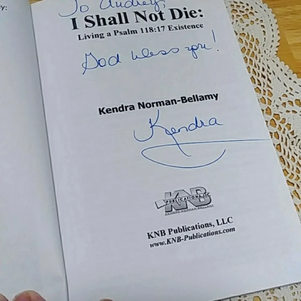 Book Sale! 3 for $10! Bible Study on Psalm 118:17. I shall not die. Christian